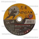 Доп фото Круг отрезной для УШМ 180x2мм NINJA №1