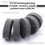 Доп фото Полировальный диск на заточные мини станки и точило гравер с гибким валом (75х20х10мм серый нейлон) GREY Nylon Grinding Wheel №2