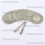 Доп фото Набор отрезных алмазных дисков 16мм (10 шт + 2 держателя) №8