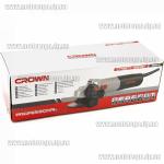 Доп фото CROWN CT13677-125RSV профессиональная УШМ 125мм 1500Вт с регулировкой оборотов плавный пуск  №9