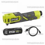 Доп фото Ryobi RI4-120G портативный аккумуляторный USB компрессор 4В с дисплеем 6 бар №1