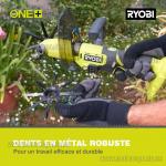 Доп фото Ryobi RY18HCA-0 ручной аккумуляторный культиватор 18В ONE+ глубина 50мм ширина 120мм (каркас) №8