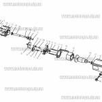 Доп фото Крышка редуктора промщит на рейсмус Sturm Енергомаш Союз TH14330/14305 Procraft PD2300 и аналоги с ножами на 330мм №3