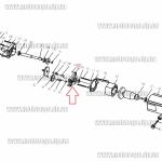 Доп фото Крышка редуктора промщит на рейсмус Sturm Енергомаш Союз TH14330/14305 Procraft PD2300 и аналоги с ножами на 330мм №1