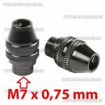 Доп фото Кулачковый патрон для гравера 0.3-3.2 мм (резьба М7) для Dremel Milwaukee Parkside и аккумуляторных мини граверов №3