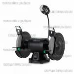 Доп фото DWT DSP-350 L двухдисковый заточной станок точило 200мм 350Вт с гибкой LED лампой подсветки №1
