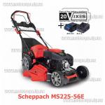 Доп фото 5911276903 Scheppach MS225-56E газонокосилка бензо 4,4кВт 25-75мм 56см 65л самоходная с гибридным запуском от АКБ  20Вх2Ач №8
