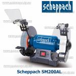Доп фото Scheppach SM200AL точило 500вт 200мм заточной станок с подсветкой №8