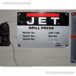 Доп фото JET JDP-15М (230) сверлильный станок 900Вт СЗП 16мм тиски 100мм №9