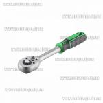 Доп фото Рукоятка з храповим механізмом, 3/8", 90 зубів Cr-v INTERTOOL HT-2125 №6