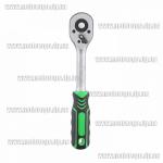 Доп фото Рукоятка з храповим механізмом, 3/8", 90 зубів Cr-v INTERTOOL HT-2125 №5