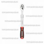 Доп фото Рукоятка з храповим механізмом телескопічна, 72 зуба 1/2 ", Cr-V STORM INTERTOOL ET-8006 №4