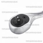 Доп фото Рукоятка із храповим механізмом  на 72 зуба  1/4", Cr-V STORM INTERTOOL ET-8001 №2