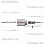Доп фото Свердло корончате по бетону 50 мм, перехідник SDS-Plus 100 мм INTERTOOL SD-7050 №1