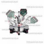 Доп фото Metabo KGSV 216 МС пила торцевая 216мм 1500Вт диск Multi Cut с лазером с регулировкой оборотов и протяжкой №1