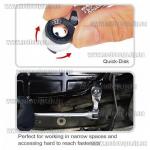 Доп фото Трещотка 1/2" мини 72 зубца "гусиная лапка", быстрый диск  TOPTUL CHXM1601 №1