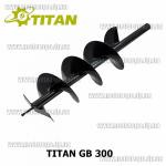 Доп фото TITAN GB 300 универсальный шнек для мотобуров 300мм №2