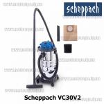Доп фото Scheppach VC30V2 пылесос для сухой и влажной уборки 1200Вт 30л  №1
