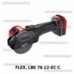 Доп фото FLEX LBE 76 12-EC C бесщеточная аккумуляторная мини УШМ 12В 76мм (каркас) №10