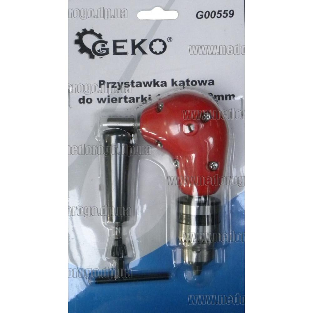 Угловая насадка на дрель и шуруповерт Geko G00559, Угловой адаптер для ...