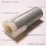 Доп фото Втулка соединитель для триммера Wintech WGT-1000 (конектор под трос 5мм, металл + пластик) высота 47мм без винта крепления №2